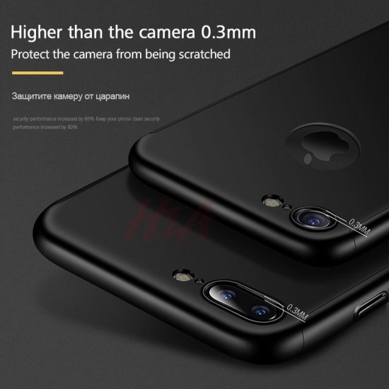 Phone Case - Luxury 360 Full Cover Protection Phone Case For iPhone XS/XR/XS Max 8/7 Plus