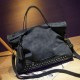 Bag - Vintage Rivet PU Leather Tassel Messenger Bag