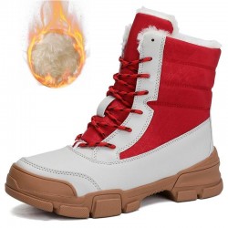 2021 Women Winter Snow Boots Waterproof Fur Ankle Boot