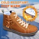 Women's Retro Lace-up Round Toe Boots