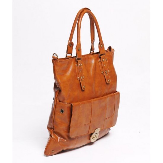 100% PU Leather Vintage Fashion Shoulder Bag