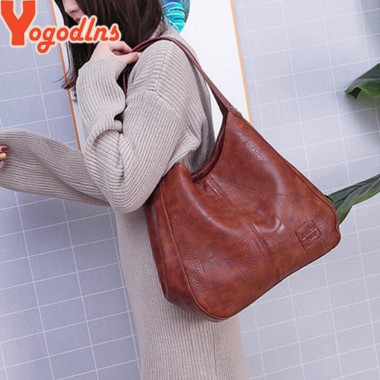 Vintage Women Hand Bag Top-handle Bags