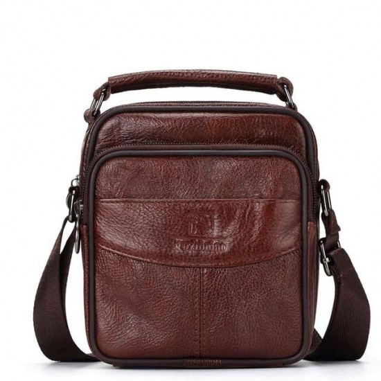 TOP Quality New Casual Multi Function Travel Genuine Leather Bag