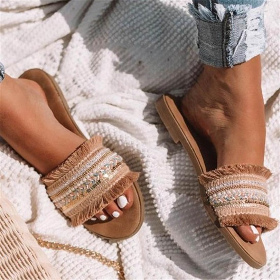 Women Summer New Flat Casual Sandals