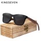 Sunglasses - Fashion Polarized Handmade Walnut Wood Mirror Lens Brand Design Colorful Sunglasses