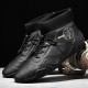 Mens Handmade Soft Non Slip Elastic Sock Leather Ankle Boots