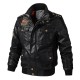Men's Clothing - Men's Military Tactical Leather Jacket
