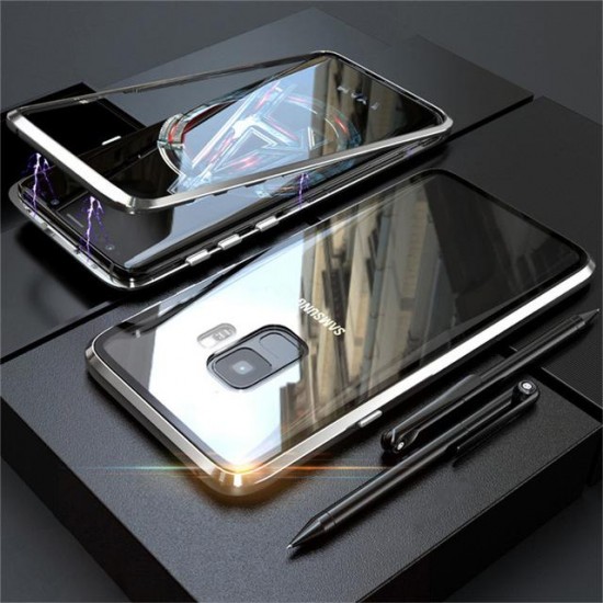 Phone Accessories - Luxury Ultra Magnet Tempered Glass 360 Full Cover For S9 S9Plus