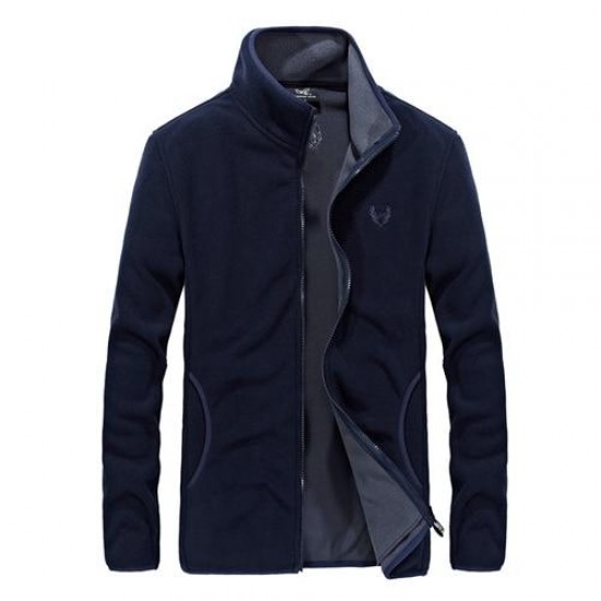 New Men’s Soft Shell Fleece Hoodies Coats