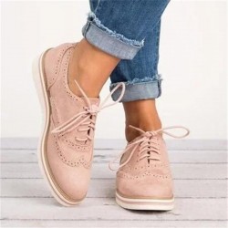 Women Platform Oxfords British Style Flats