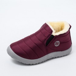 2021 Winter Warm Plush Ladies Flat Casual Shoes