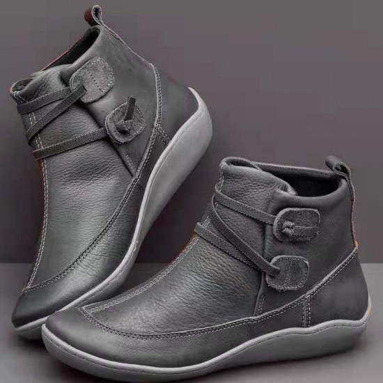 Women's Comfortable Genuine leather Ankle Boots