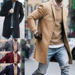 Men's Elegant Fashion Trench Coat