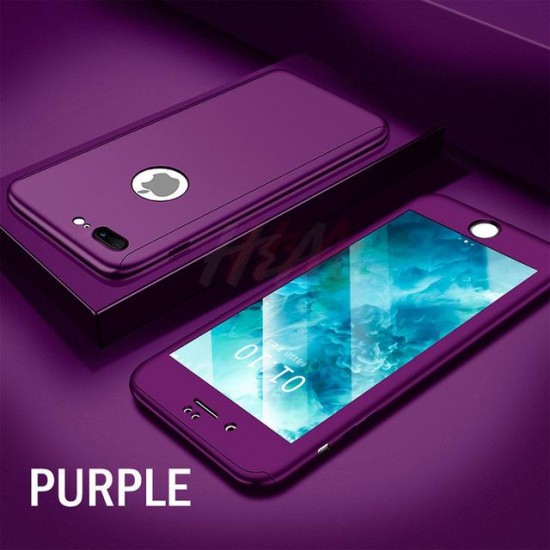 Phone Case - Luxury 360 Full Cover Protection Phone Case For iPhone XS/XR/XS Max 8/7 Plus