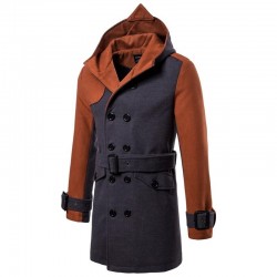 Fashion Thicken Stitching Color Jackets