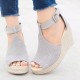 Shoes - 2021 Summer Women Chic Espadrille Wedges Platform Sandals