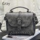 Bag - Vintage Leather Bags Rivet Handbags
