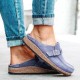 Women's Summer ng Fashion Solid Buckle Flats Shoes