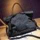 Bag - Vintage Rivet PU Leather Tassel Messenger Bag