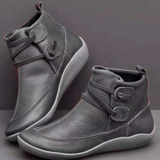 Women's Comfortable Genuine leather Ankle Boots