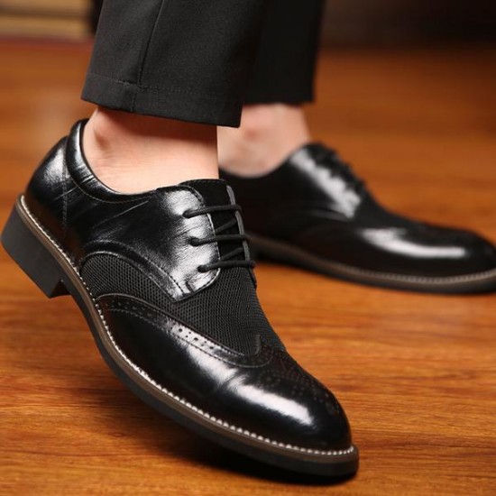 Shoes - Luxury Brand Men's Business Leather Shoes