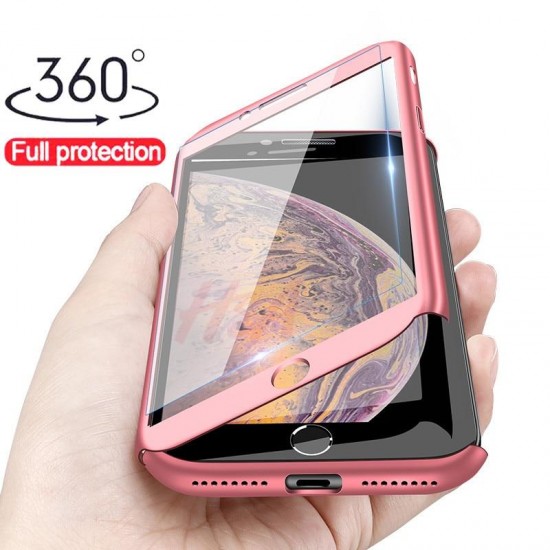Phone Case - Luxury 360 Full Cover Protection Phone Case For iPhone XS/XR/XS Max 8/7 Plus