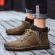 Shoes -New Lace-UP Non-slip Cow Suede Ankle Men Boots
