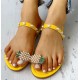 Women Casual Flat Bohemian Pineapple Style Lady Sandals