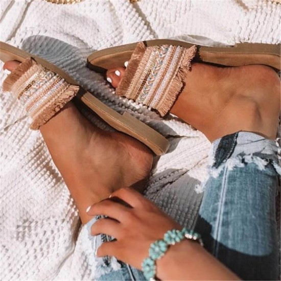 Women Summer New Flat Casual Sandals