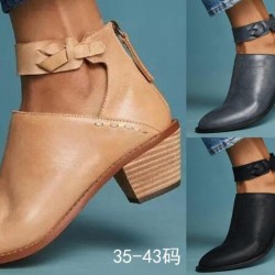 New Leather Breathable Comfortable Female Shoes