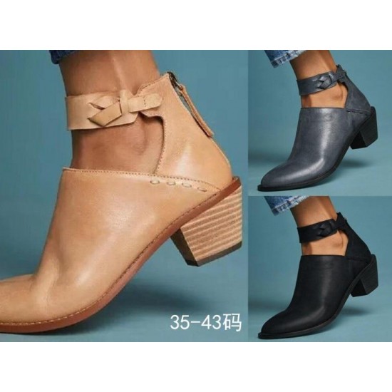 New Leather Breathable Comfortable Female Shoes