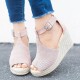 Shoes - 2021 Summer Women Chic Espadrille Wedges Platform Sandals