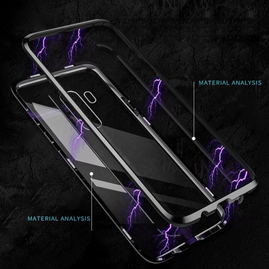 Phone Accessories - Luxury Ultra Magnet Tempered Glass 360 Full Cover For S9 S9Plus