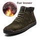 Shoes -New Lace-UP Non-slip Cow Suede Ankle Men Boots