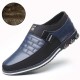 Men's Business Leather Slip On Shoes