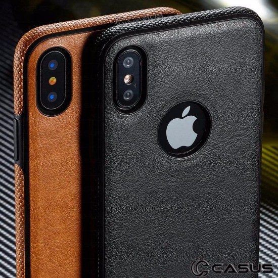 Phone Case - Pu Leather Ultra Thin Back Case Cover for iPhone X XS Max XR