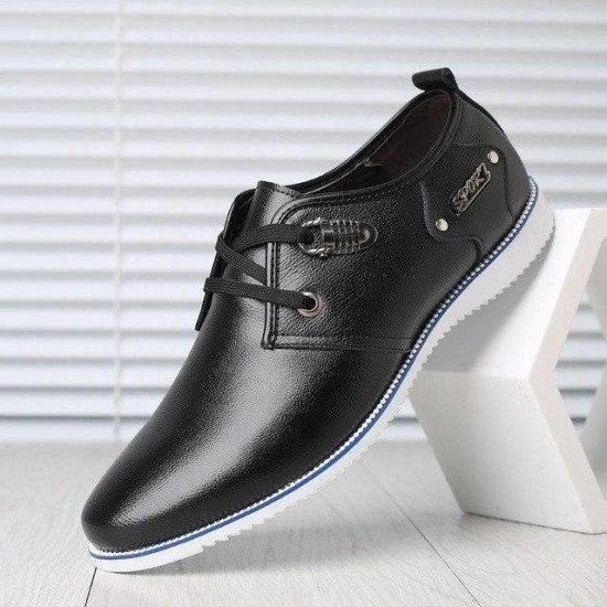 Shoes - Mens Oxford Shoes Soft Genuine Leather Shoes