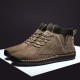 Shoes -New Lace-UP Non-slip Cow Suede Ankle Men Boots