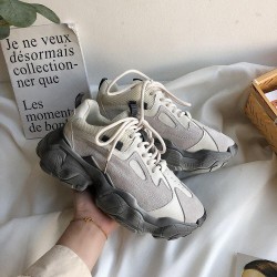 Fashion Luxury Vulcanized Women's Chunky Sneakers