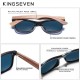 Sunglasses - Fashion Polarized Handmade Walnut Wood Mirror Lens Brand Design Colorful Sunglasses