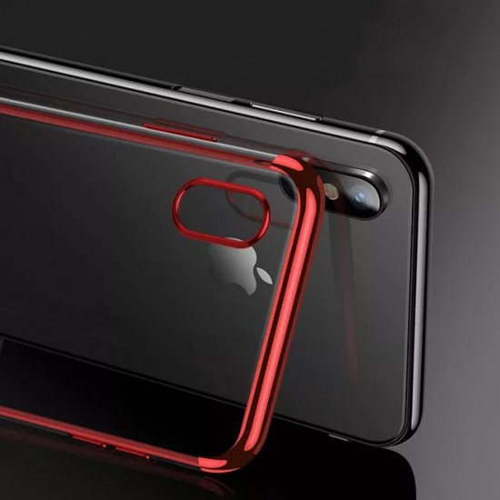 Phone Case - Luxury Ultra Thin Plating Shing Transparent Soft TPU Silicone Phone Case For iPhone X/XR/XS/XS Max