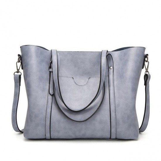 Bags & Wallets - Women Fashion Classic Leather Tote Handbag