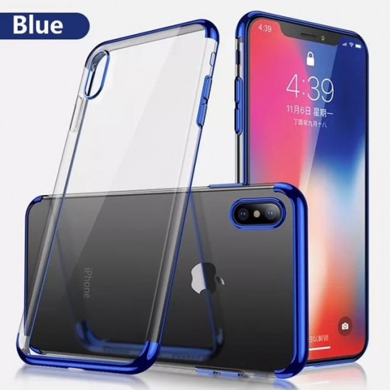 Phone Case - Luxury Ultra Thin Plating Shing Transparent Soft TPU Silicone Phone Case For iPhone X/XR/XS/XS Max
