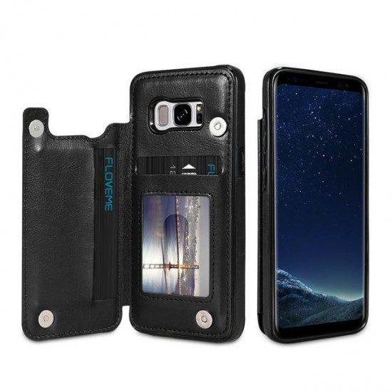 Phone Case - Luxury Flip Leather Wallet Cases For Samsung