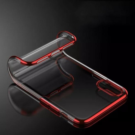Phone Case - Luxury Ultra Thin Transparent Plating Shining Soft TPU Phone Case For iPhone XS/XR/XS Max