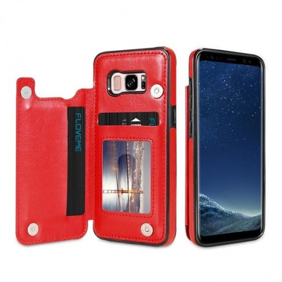 Phone Case - Luxury Flip Leather Wallet Cases For Samsung