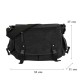 Large Vintage Canvas Messenger Bag