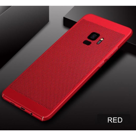 Phone Case - Luxury Ultra Slim Grid Heat Dissipate Shockproof Case For Samsung S8 S9 Plus Note 8 9 s10 plus
