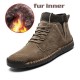 Shoes -New Lace-UP Non-slip Cow Suede Ankle Men Boots