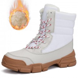 2021 Women Winter Snow Boots Waterproof Fur Ankle Boot